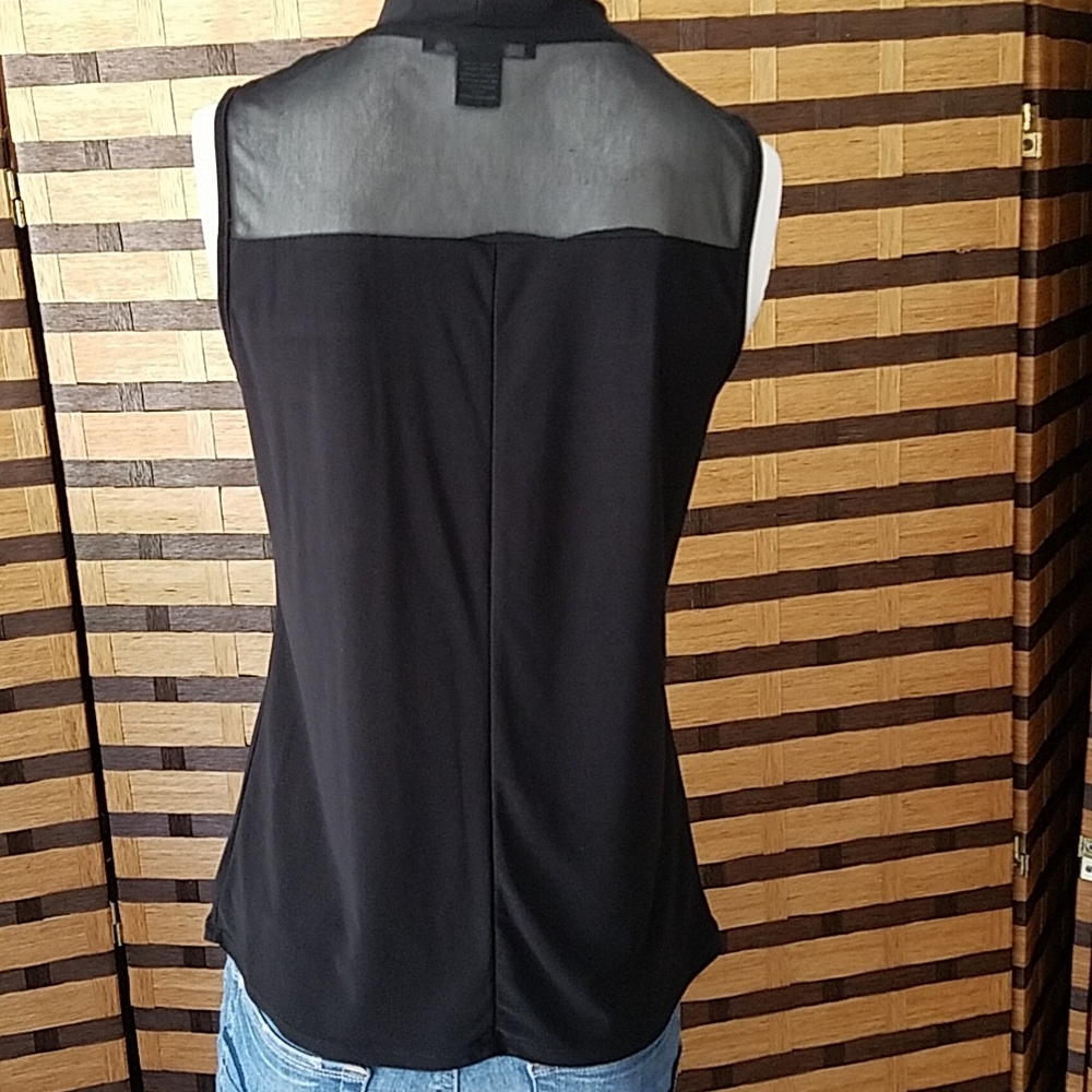 Adele & May sheer upper tank top - Picture 4 of 6